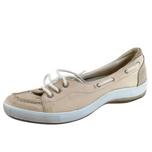 Keds Size 7.5 M Brown‎ Boat Shoe Shoes Leather Women